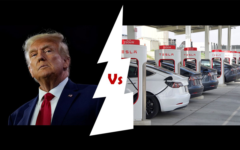 Llegada de Donald Trump desacelera mercado de vehículos eléctricos en EU