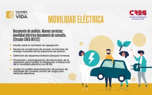 Ante la movilidad eléctrica: CREG busca evitar riesgo de sobrerregulación