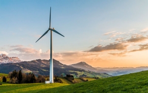 La energía eólica expuesta a los rayos