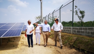 En Colombia, Departamento de Bolívar inaugura nueva granja solar.