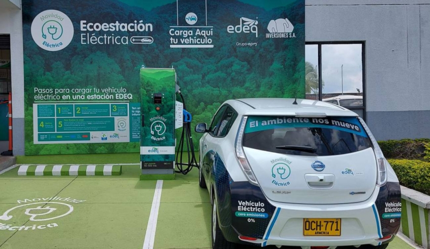 En Colombia, EDEQ instala la primera estación de carga rápida de vehículos eléctricos del Quindío