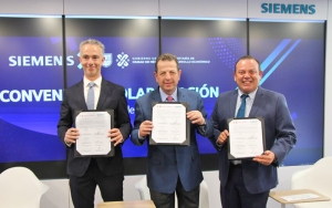 Gobierno de CDMX y Siemens firman convenio para impulsar proyectos de innovación.