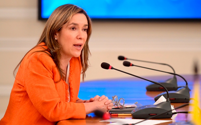 Ministra de Energía, María Fernanda Suárez