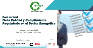 Foro virtual de la Calidad y Cumplimiento regulatorio en el Sector Energético