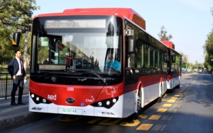 En Chile: 183 buses eléctricos se incorporan a Transantiago
