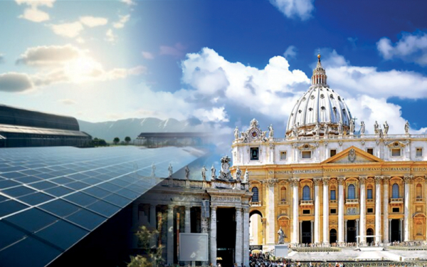 Por disposición del Papa Francisco el Vaticano funcionará con energía solar